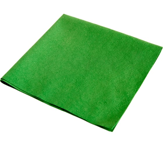 Салфетка для стекла и глянцевых поверхностей РОСМОП зеленый, 40х40 см (12 шт. в упаковке) MS-40Gn