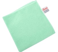 Салфетки VILEDA МикроТафф Бейс, 5шт, микрофибра, зеленый, 36х36см, 174180 703621