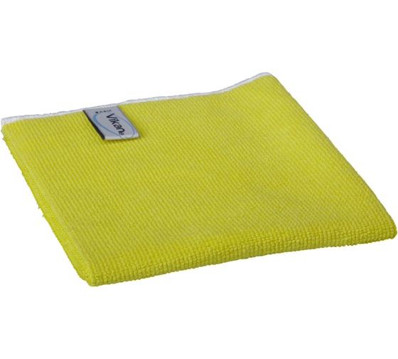 Базовая салфетка из микрофибры Vikan 32x32 см, желтый цвет 691136