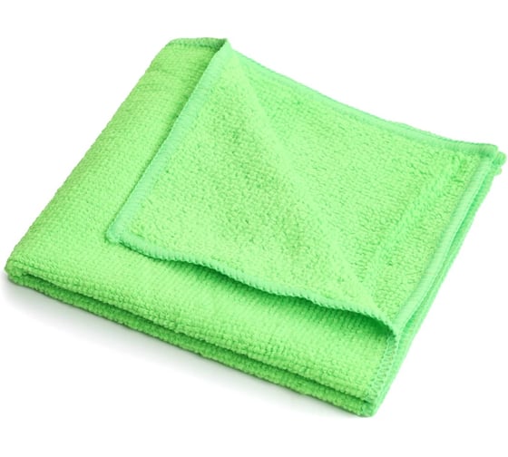 Микрофибра  ACG 30х30 см 190 гр/м2  зеленая, упак 5 шт. 1030624