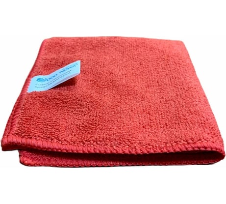 Салфетка для протирки из микрофибры NV 27x27см, красный NW-MSR270-27x27