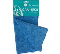 Супермахровые салфетки BREZO микрофибра, цвет синий, 2 шт., арт. 95413