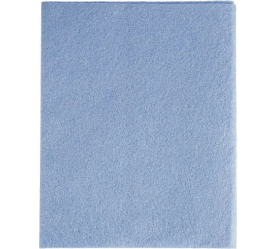 Хозяйственные салфетки Luscan вискоза 38x30 см., 90 г кв/м., голубые, 5 шт в упаковке 1551465