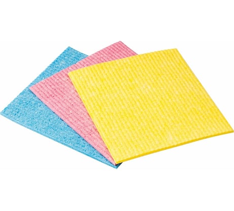 Салфетка губчатая YORK AZUR 3шт. (14x16 см) 024160