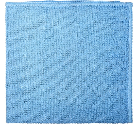 Хозяйственная салфетка Luscan микрофибра 30x30 см 180 г кв.м синяя 957390