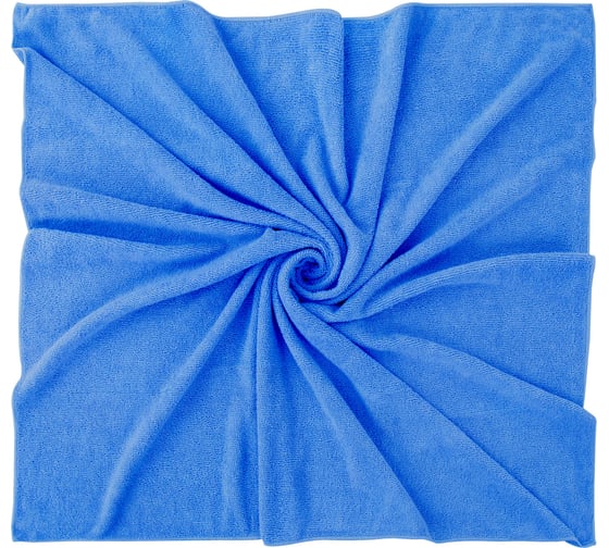 Тряпка для мытья пола из микрофибры LAIMA HOME "OVERLOCK INDIGO COLOUR" 50x60 см, синяя 608222