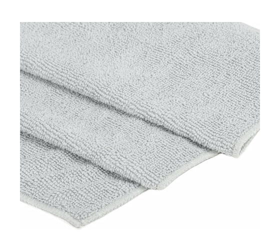 Тряпка для мытья пола из микрофибры LAIMA HOME "OVERLOCK GREY COLOUR" 70x80 см, серая 608223