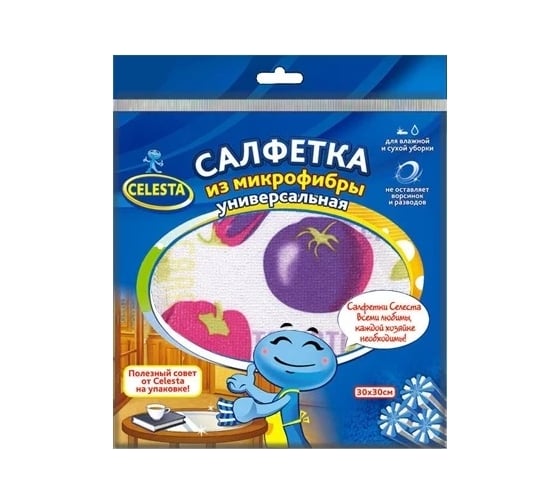 Универсальная салфетка Celesta из микрофибры 36106 1
