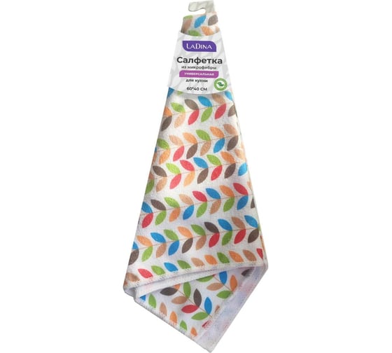 Универсальная салфетка-микрофибра Ladina 60x40 см 200031