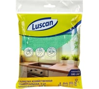 Хозяйственные салфетки Luscan универсальные, микрофибра, 180 г., 30x30 см., 4шт/уп 957393