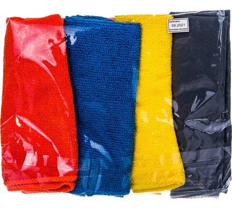 Набор салфеток из микрофибры Airline (рулончики, 4 шт, 30х30 см) AB-V-03