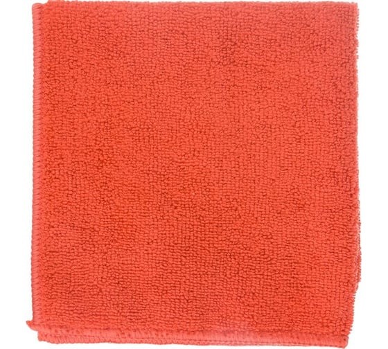 Салфетки хозяйственные Luscan микрофибра 30x30 см 300 г/кв.м, красные 3 шт. в уп. 1612785