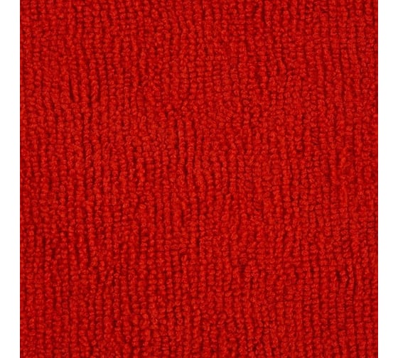 Салфетки хозяйственные Luscan микрофибра 40x40 300 г кв.м красные, 3 шт. в уп. 1612789
