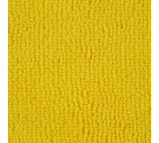 Салфетки хозяйственные Luscan микрофибра 40x40 см, 300 г/кв.м желтые, 3 шт. в уп. 1612792