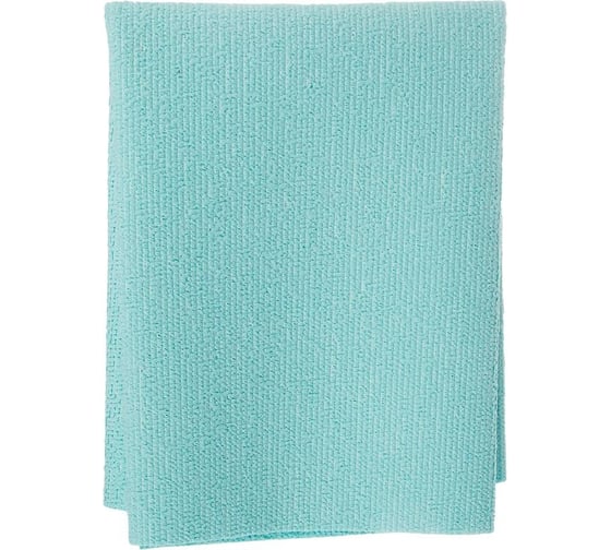Салфетка хозяйственная Luscan микрофибра 38x35 см 320 г кв.м, синяя 1604416