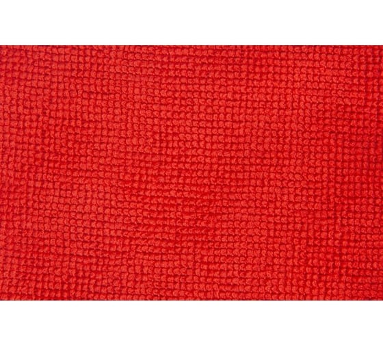 Хозяйственная салфетка Luscan микрофибра 30x30 см 200 гкв.м красная 1612793