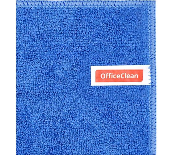 Тряпка для мытья пола OfficeClean люкс, микрофибра, 70x80см, индивид. упаковка 320861