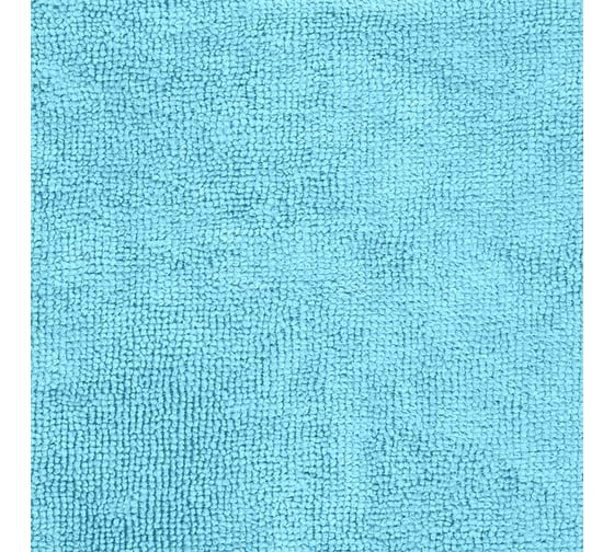 Тряпка для мытья пола OfficeClean премиум, голубая, микрофибра, 70x80см, индивид. упаковка 320859