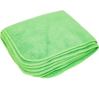Микрофибра ACG 35х40 см, 280 г/м2, зеленая, 5 шт. в уп. 1019743