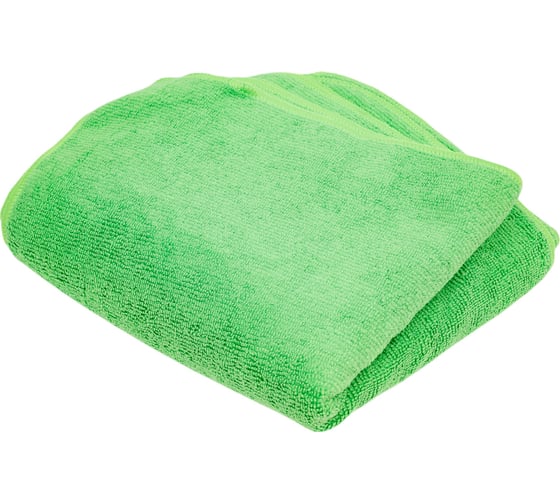 Микрофибра ACG 35х40 см, 280 г/м2, зеленая, 5 шт. в уп. 1019743