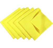 Микрофибра ACG 35х40 см, 320 г/м2, желтая, 5 шт. в уп. 1025134