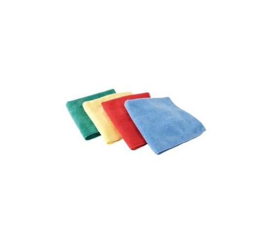 Микрофибра ACG 35х40 см, 320 г/м2, красная, 5 шт. в уп. 1007896 1