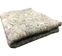 Тряпка для пола ООО Комус хпп частопрошивная, 170 г/кв. м, серая, 75x75 см 949584