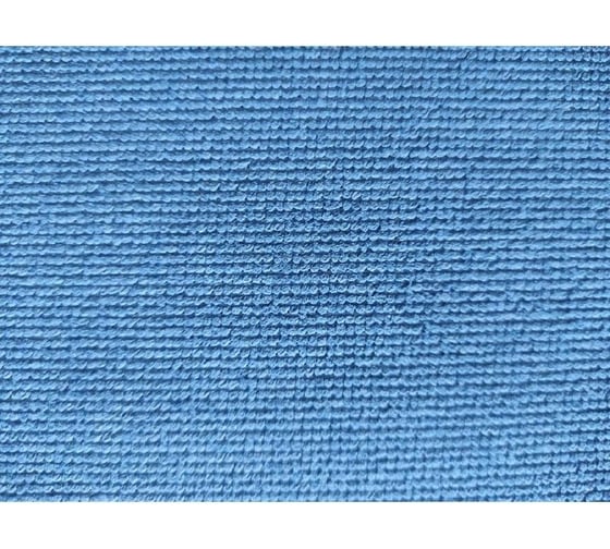 Хозяйственные салфетки ООО Комус из микрофибры ПУ покр 250 г/кв. м, 35x40 см, 5 шт. в упаковке, синие 1602938