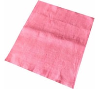 Хозяйственные салфетки ООО Комус нетканая микрофибра, 35x40 см, 100 г/кв. м, 5 шт. в упаковке, розовая 1589674