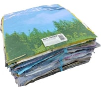 Технические хозяйственные салфетки ООО Комус х/б бязь, цветная, 40x40 см, 500 шт. в упаковке 1646950