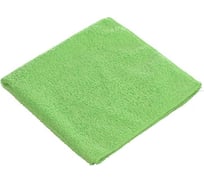 Хозяйственная салфетка ООО Комус микрофибра 220 г/кв. м, 35x35 см, зеленый, 5 шт. в упаковке 1563648