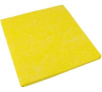 Хозяйственная салфетка ООО Комус вискоза 90 г/кв. м, желтый, 30x38 см, 3 шт. в упаковке 1563651