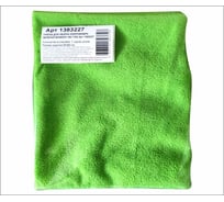 Тряпка для пола ООО Комус микрофибра, зеленая, 50x60 см, 180 г/кв. м 1383227