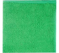 Универсальная хозяйственная салфетка ООО Комус из микрофибры 200 г/кв. м, 30x30 см, зеленый 1612797