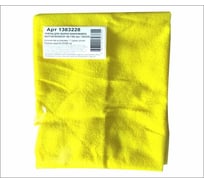 Тряпка для пола ООО Комус микрофибра, желтая, 50x60 см, 180 г/кв. м 1383228