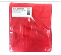 Тряпка для пола ООО Комус микрофибра, красная, 50x60 см, 180 г/кв. м 1383230