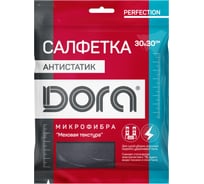 Салфетка из микрофибры Dora "антистатик", 30x30 см 2001-004 27624642