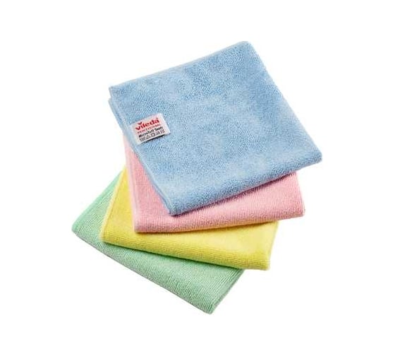 Салфетка Vileda Professional "Микротафф Свифт" 38x38 см, зеленая 169901 25575
