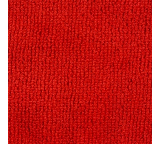 Универсальная салфетка хозяйственная из микрофибры Комус 280г/м2 30x30см красн 1612804