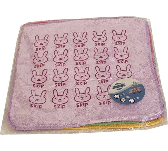 Набор универсальных салфеток из микрофибры LIMROY "Super Soft", 25x25 см. (5 шт.) LR-252-5 1