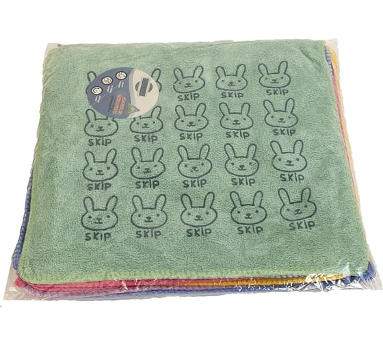 Набор универсальных салфеток из микрофибры LIMROY "Super Soft", 25x25 см. (10 шт.) LR-252-10