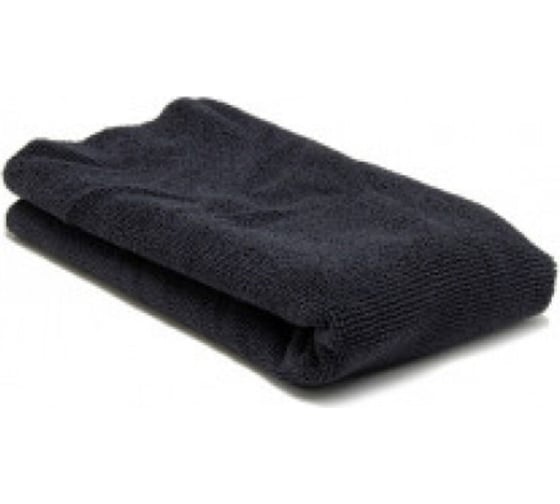 Микрофибра 3D Edgeless MF towel black 300GM G-38BK-12 черное 40x40 см 020641