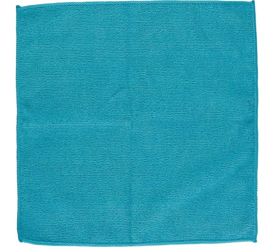 Хозяйственная салфетка Комус из микрофибры, универсальная, 280 г/м2, 30x30 см, синяя 1612803