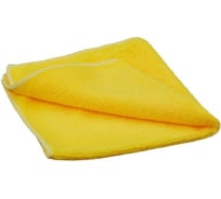 Салфетка для меловых досок Комус микрофибра, желтая, 30x30 см, пакет 1092690