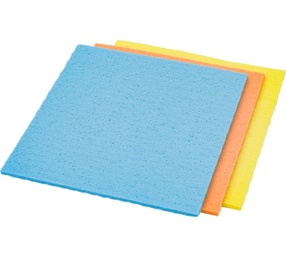 Губчатые салфетки Optiline 15x15 см, 3 шт./уп. 31-2665