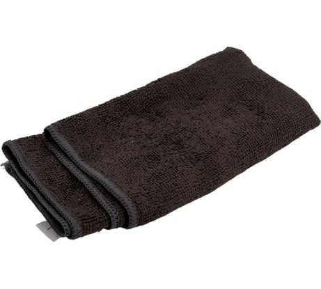 Салфетка из микрофибры Optiline 40x40 см, 220 г, черный 31-3977