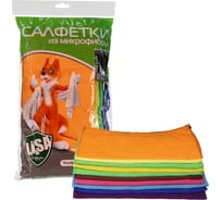 Салфетки из микрофибры в наборе LI-SA 10 шт, 30x30см 44144