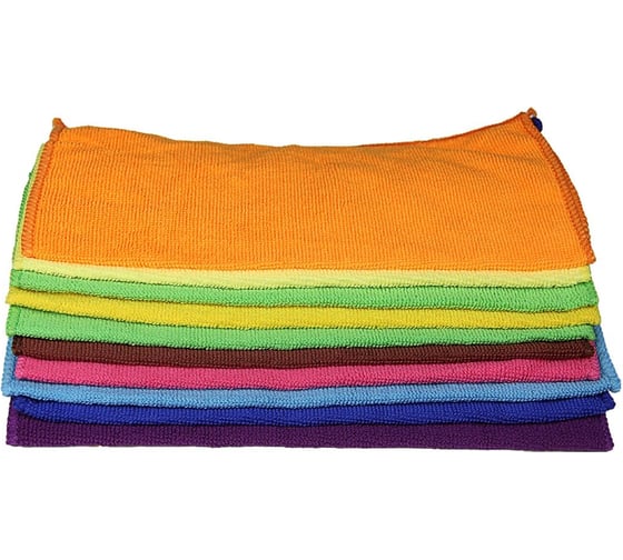 Салфетки из микрофибры в наборе LI-SA 10 шт, 30x30см 44144