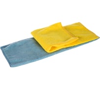 Салфетки из микрофибры - махра, 2-х разных цветов 35x40 AUTOVIRAZH AV-018002