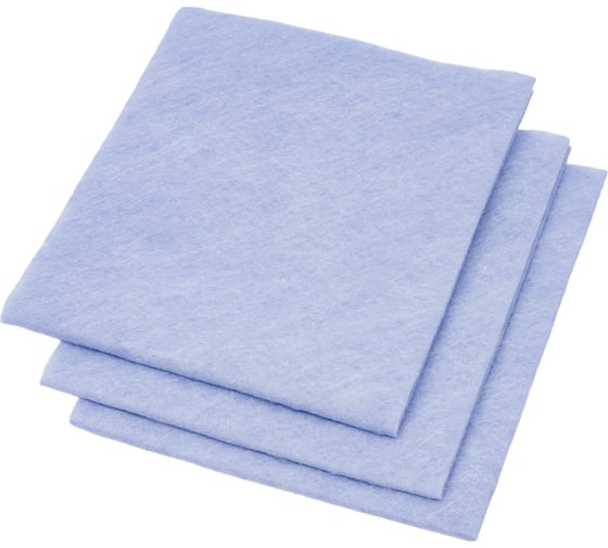 Вискозная хозяйственная салфетка Optiline 30x34 см, 3 шт, синий 31-3470